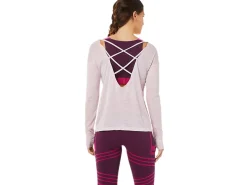ASICS OPEN BACK LONG SLEEVE TOP-Women T-Shirts & Tops