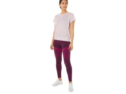 ASICS OPEN BACK SHORT SLEEVE TOP-Women T-Shirts & Tops