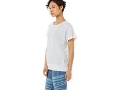 ASICS OPEN BACK SHORT SLEEVE TOP-Women T-Shirts & Tops
