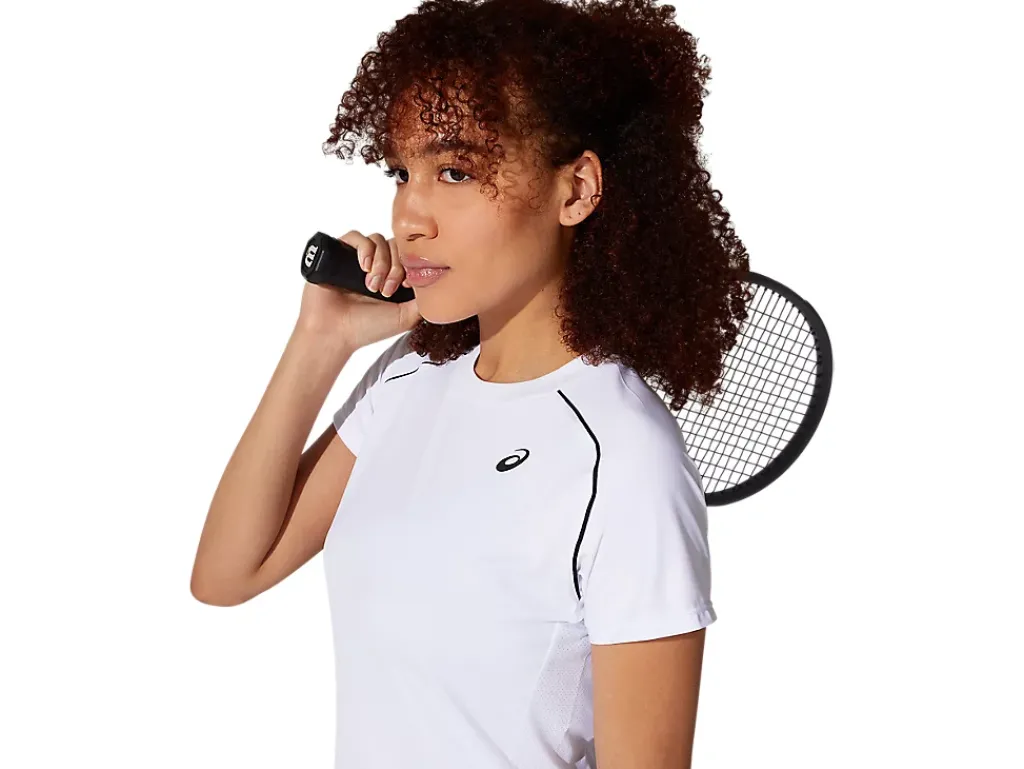 ASICS PIPING TEE-Women Tennis|Tennis