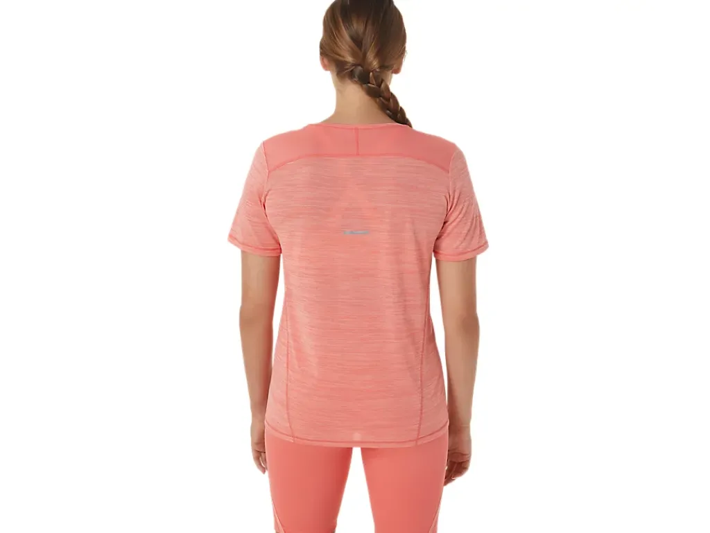 ASICS RACE V-NECK SHORT SLEEVE TOP-Women T-Shirts & Tops