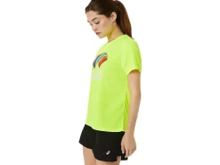 ASICS READY-SET II SHORT SLEEVE WCH-Women T-Shirts & Tops