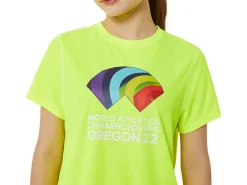 ASICS READY-SET II SHORT SLEEVE WCH-Women T-Shirts & Tops