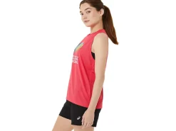 ASICS READY-SET II SINGLET WCH-Women T-Shirts & Tops|Valentine's Day