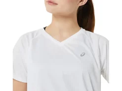 ASICS READY-SET LYTE V-NECK-Women T-Shirts & Tops