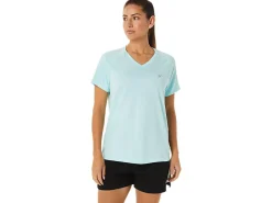 ASICS READY-SET LYTE V-NECK-Women T-Shirts & Tops