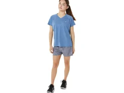 ASICS READY-SET LYTE V-NECK-Women T-Shirts & Tops