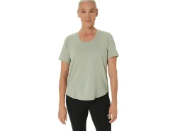 ASICS ROAD V-NECK SHORT SLEEVE TOP-Women T-Shirts & Tops