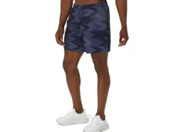 ASICS SEASONAL ALL OVER PRINT 7IN SHORTS-Men Training|Shorts