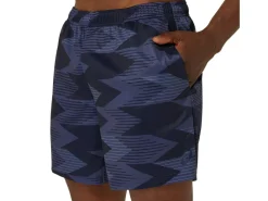 ASICS SEASONAL ALL OVER PRINT 7IN SHORTS-Men Training|Shorts