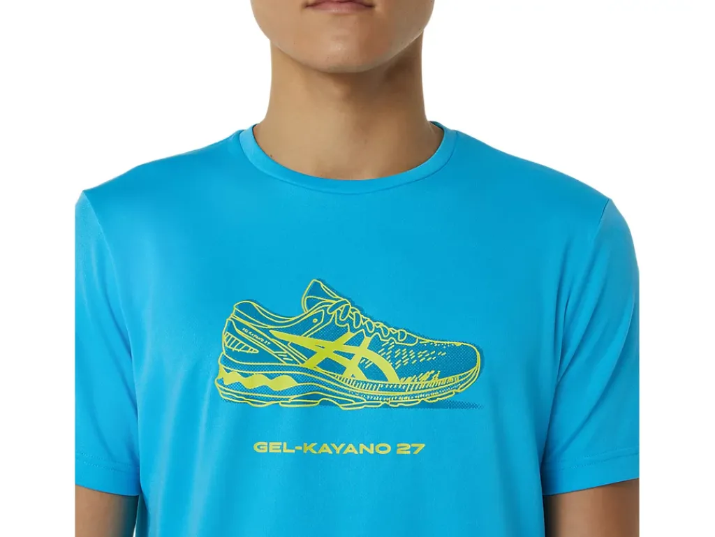 ASICS SHOE GRAPHIC SHORT SLEEVE TEE-Men Extended Sizes|T-Shirts & Tops