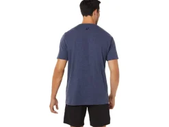ASICS SHORT SLEEVE STRIPED POCKET TEE-Men Extended Sizes|T-Shirts & Tops