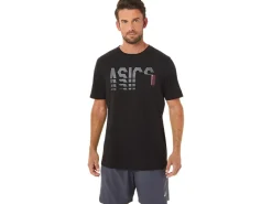 ASICS SHORT SLEEVE STRIPED POCKET TEE-Men Extended Sizes|T-Shirts & Tops