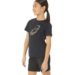 ASICS SPIRAL GRAPHIC SHORT SLEEVE TEE-Kids Clothing|Semi-Annual Sale