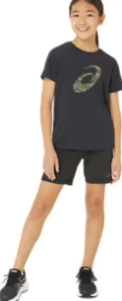 ASICS SPIRAL GRAPHIC SHORT SLEEVE TEE-Kids Clothing|Semi-Annual Sale