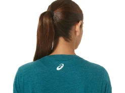 ASICS SUNFLOWER SLOGAN V-NECK-Women T-Shirts & Tops
