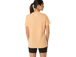ASICS SUNFLOWER SLOGAN V-NECK-Women Extended Sizes|T-Shirts & Tops