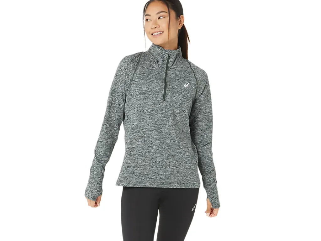 ASICS THERMOPOLIS HALF ZIP-Women T-Shirts & Tops