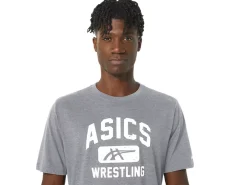 ASICS UNISEX WRESTLING GRAPHIC TEE-Women Wrestling|T-Shirts & Tops