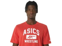 ASICS UNISEX WRESTLING GRAPHIC TEE-Women Wrestling|Wrestling
