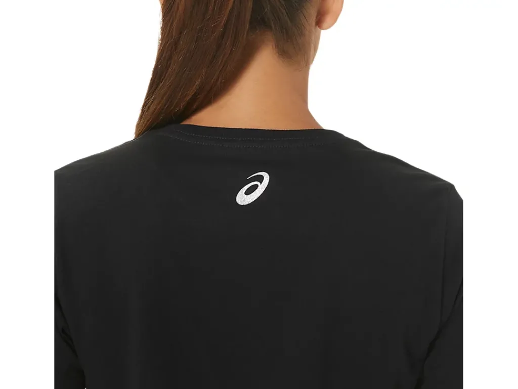 ASICS W ORC LUMINOUS SMALL LOGO SS CREW-Women Extended Sizes|T-Shirts & Tops