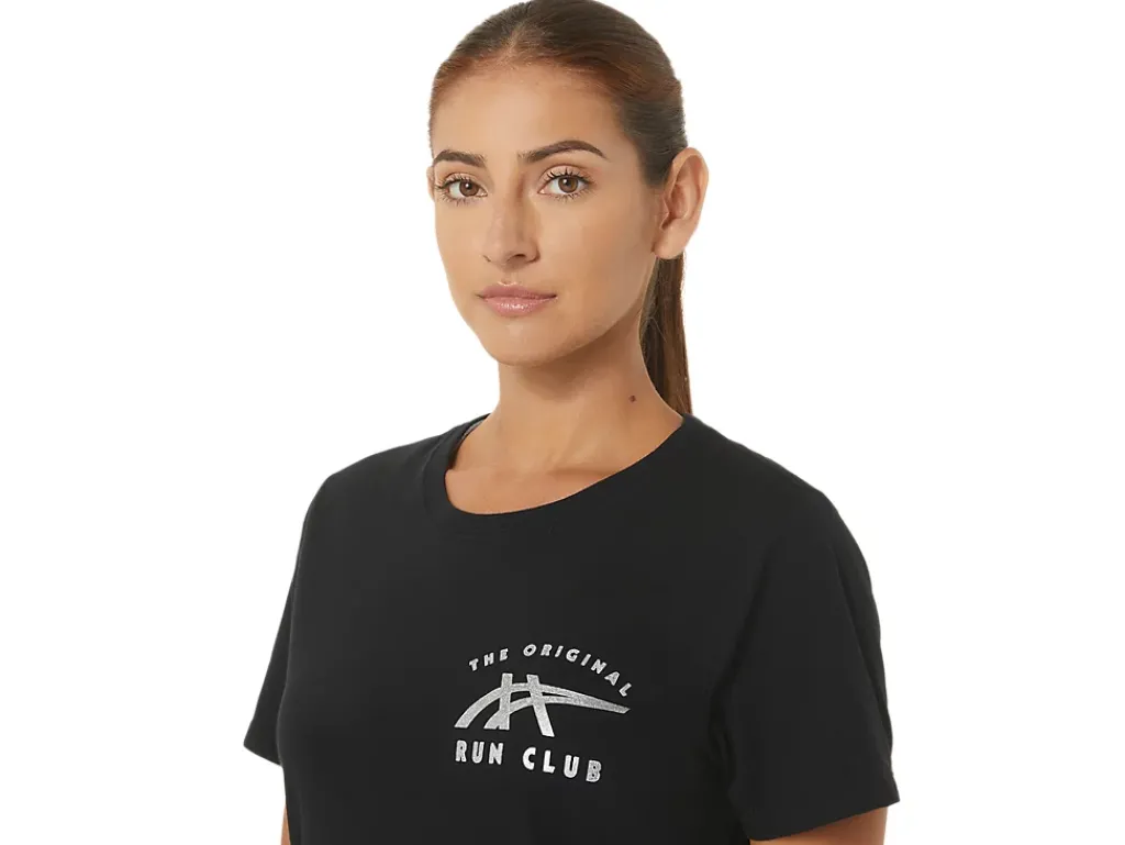 ASICS W ORC LUMINOUS SMALL LOGO SS CREW-Women Extended Sizes|T-Shirts & Tops