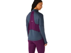 ASICS WINTER RUN 1/2 ZIP MID LAYER-Women T-Shirts & Tops