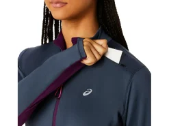 ASICS WINTER RUN 1/2 ZIP MID LAYER-Women T-Shirts & Tops