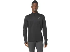 ASICS WINTER RUN 1/2 ZIP MID LAYER-Men T-Shirts & Tops