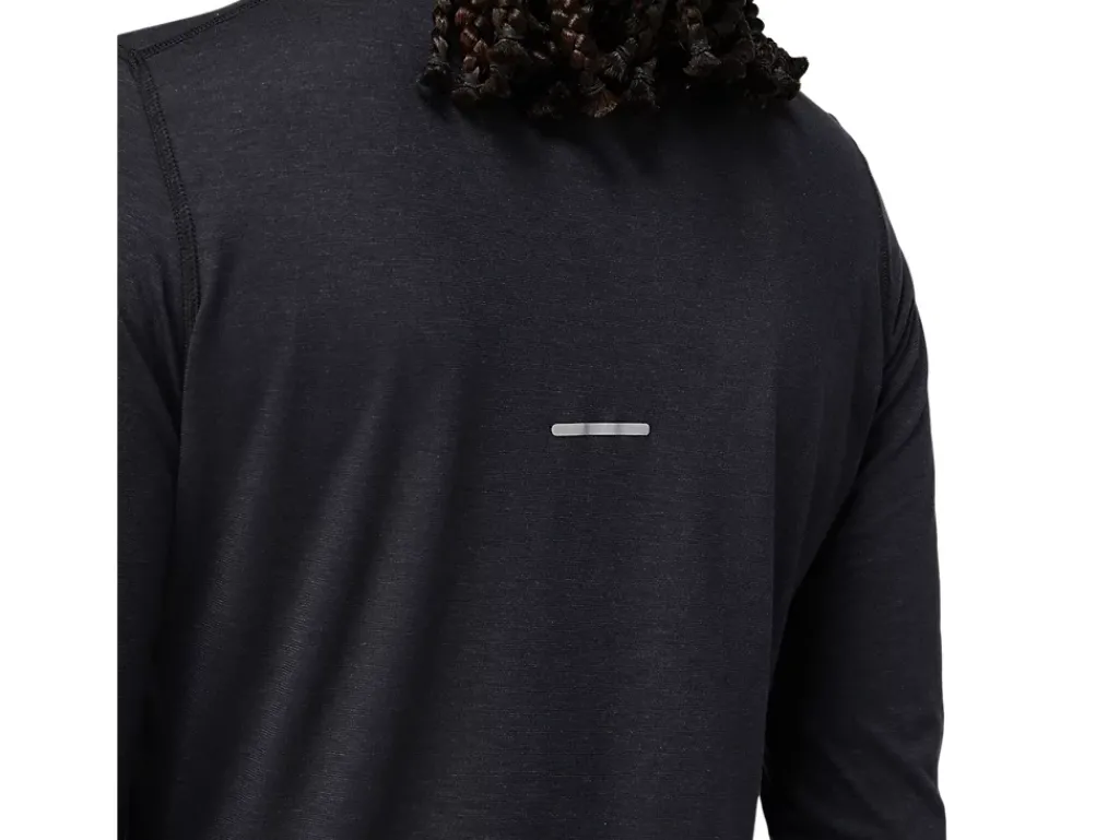 ASICS WOOL RIB LONG SLEEVE TOP-Women T-Shirts & Tops